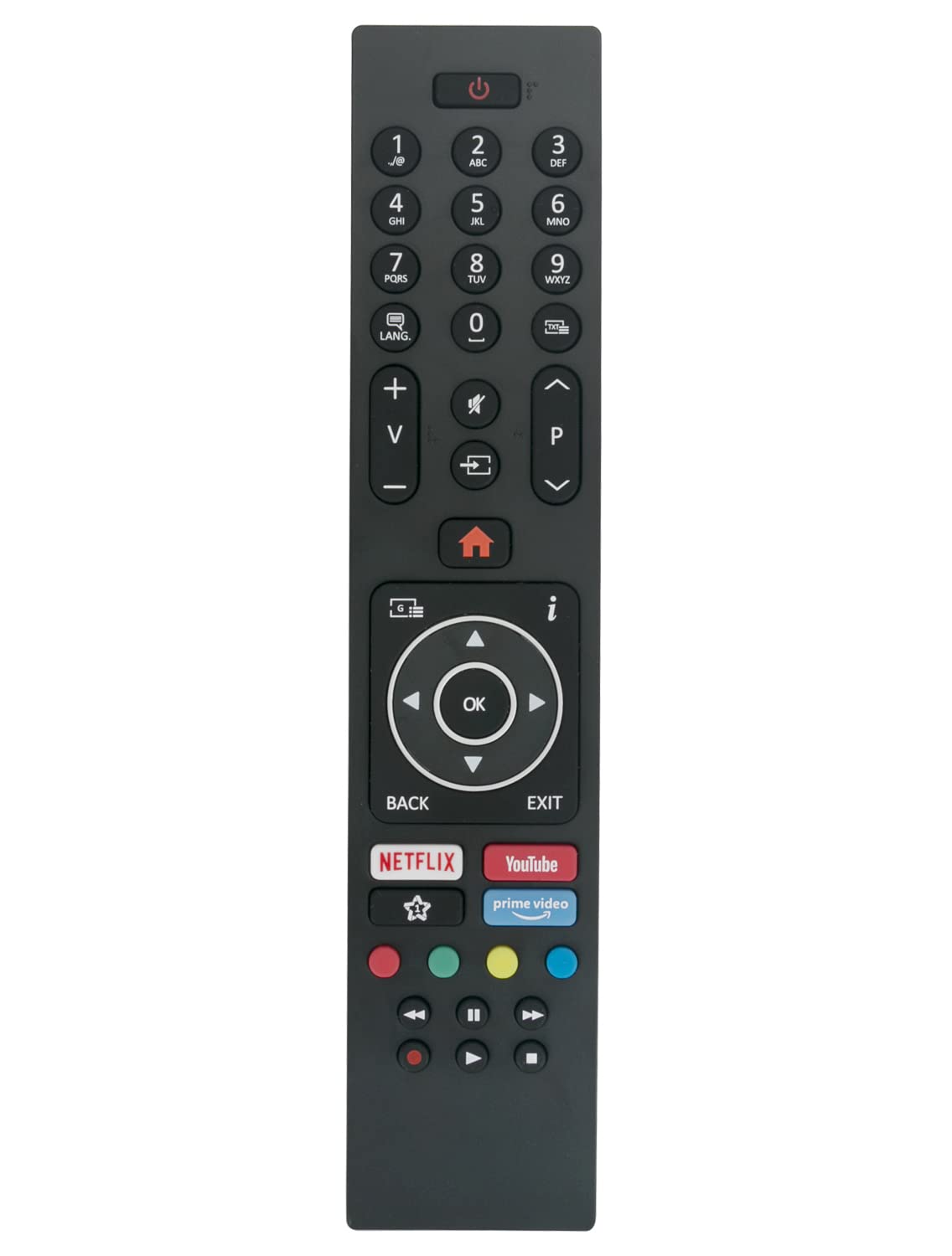 VINABTYReplaced Remote Fit for RC43135P Hanseatic TV 50H500UDS