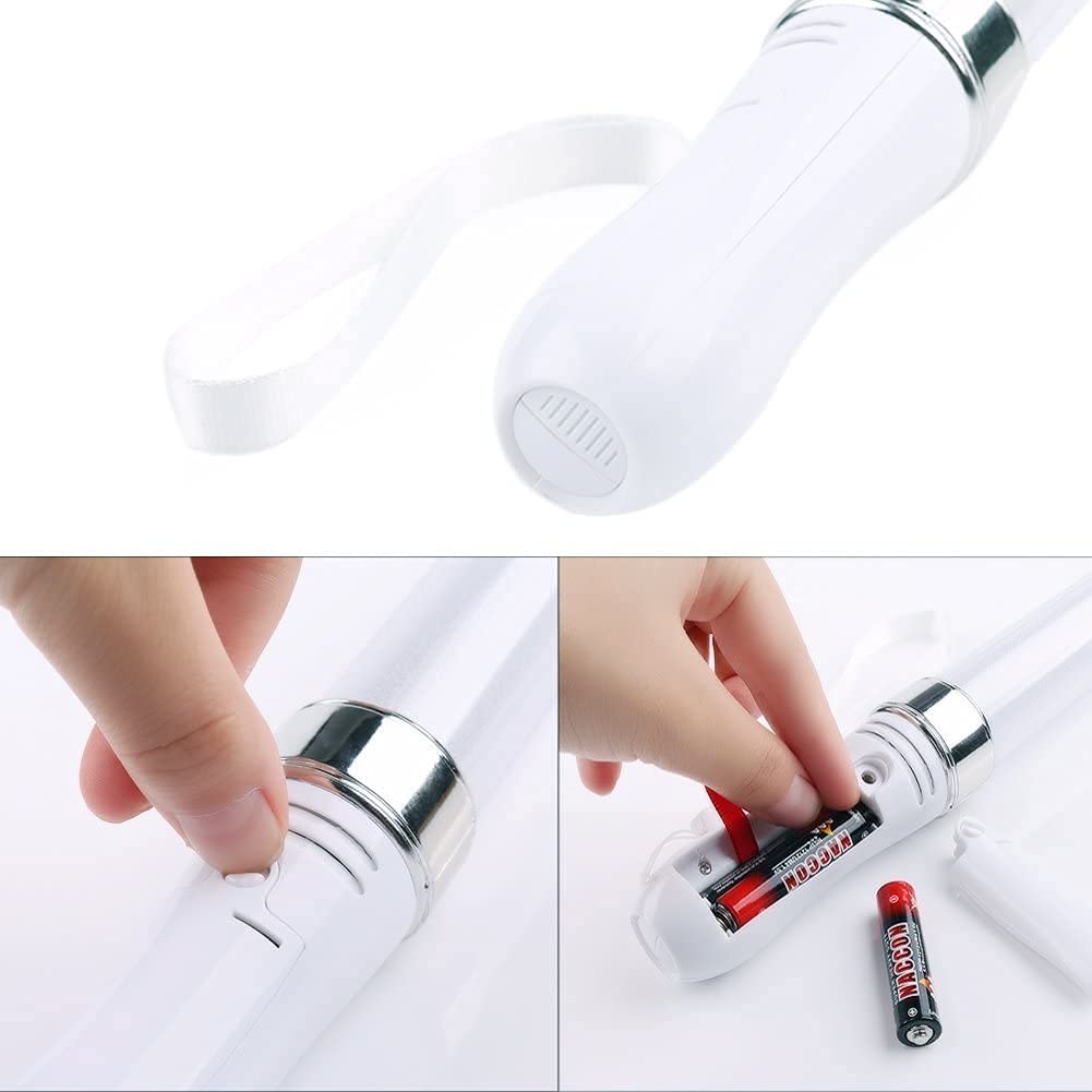 Bâton Lumineux LED Multicolore - 15 Couleurs, Clignotant - Pour Fêtes, Concerts, Sécurité Nocturne - 1 Pièce