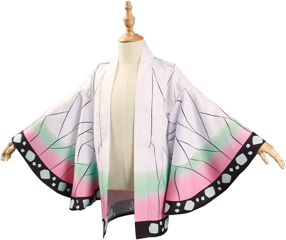 Kids Kimetsu Tanjirou Nezuko Giyuu Cape Cloak Cosplay kimono Cardigan Top Jacket - Image 2
