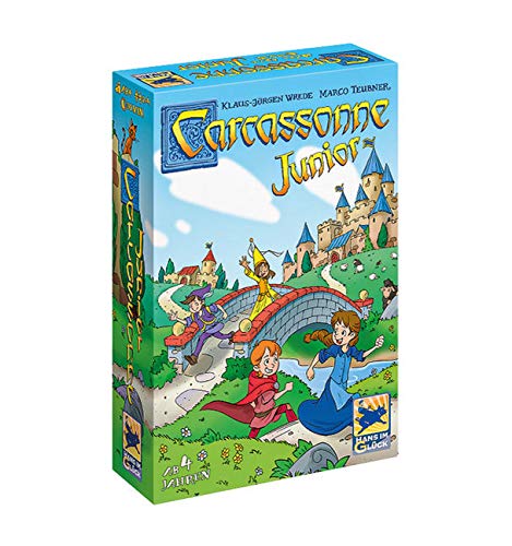 Hans im Glück, Carcassonne Junior, Kinderspiel, Brettspiel, 2-4 Spieler,...