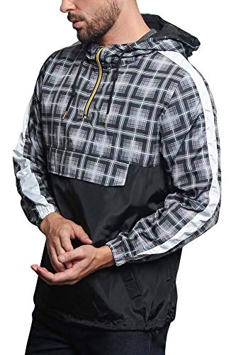 G-Style USA Men's Waterproof Windbreaker Coach Jacket2