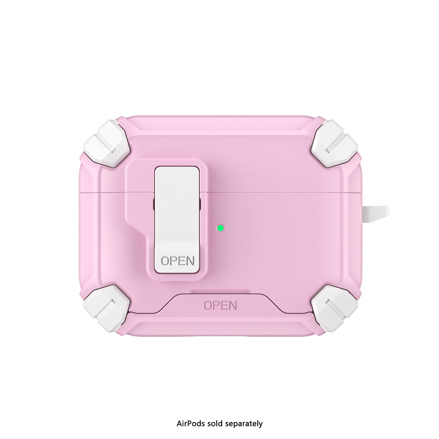 Sahara - Custodia resistente con serratura di sicurezza serie Raider, compatibile con MagSafe per AirPods Pro 3, Desert Rose, (HP00220)