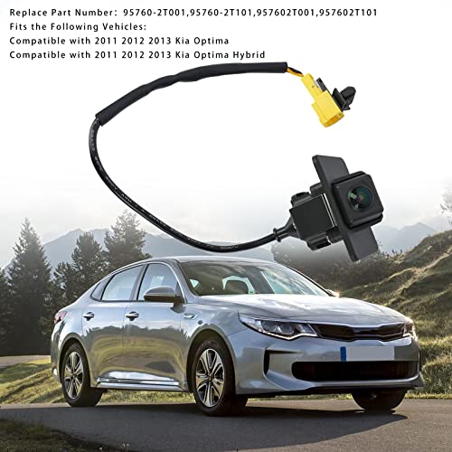 Image of 95760-2T001 Arokzn Rear View Back Up Camera Compatible with Kia Optima Hybrid 2.0 2.4 2011 2012 2013 Replaces# 957602T101 95760-2T101