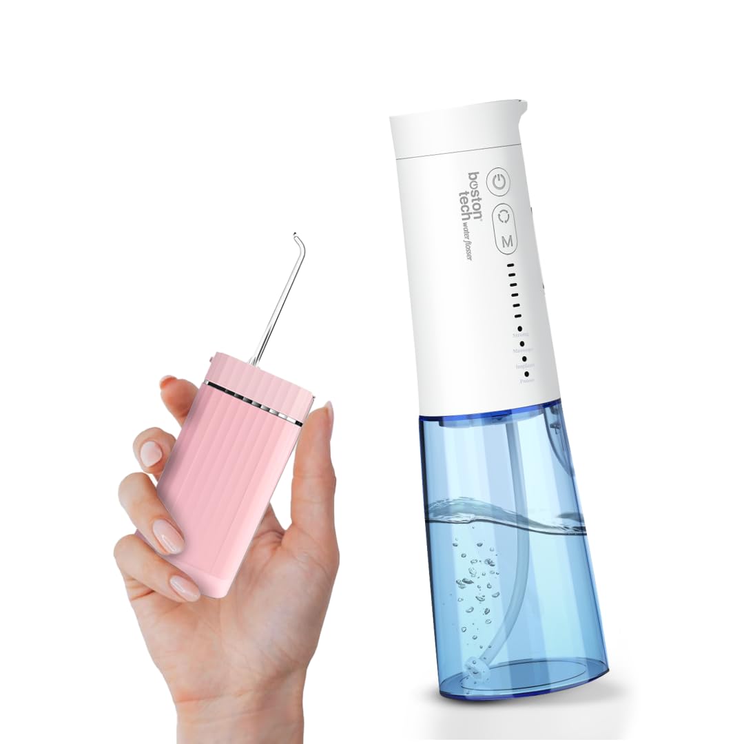 Acquista intelligente: Aquapik® One Irrigatore dentale + Aquapik® Mini in un unico pacchetto | Risparmia e cura della tua salute orale a casa e in viaggio | copre diverse esigenze orali | Cura premium