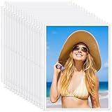 Feifeiya 150 Pack 8 x 10 Photo Sleeves for 3 Ring Binder(for 300 Pictures) archival Photo Page Protectors Holds Clear Plastic Refill Pages Plastic Album Refill Pages