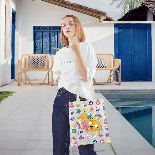 Bolso Tote para fans de Finn y Jake Adventure miniatura 6
