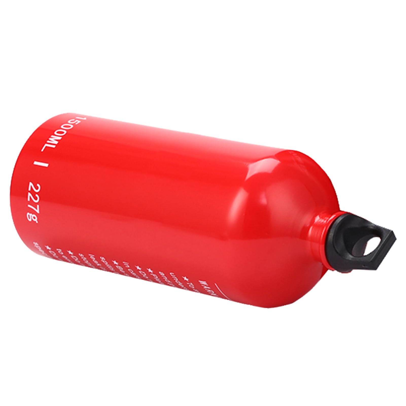 Ejoyous Botella de de Aluminio de 1,5 L, Botella de Gasolina, Bidón de Gasolina, Recipiente de con Tapa de Plástico y Asa de Transporte para Camping, Senderismo, Cocina Al Aire