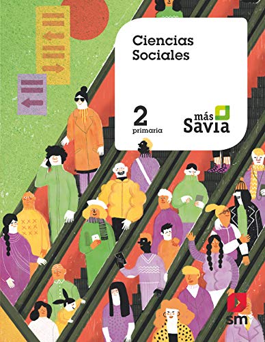 Portada de Sociales 2º Educacion Primaria Proyecto Mas Savia Ed 2019 Cast