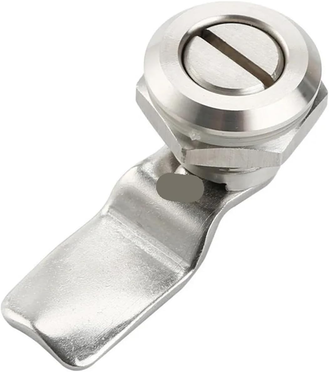 22mm Distribution Cabinet Lock Panel Lock Slotted Lock Cabinet Door Lock Cam Cabinet Lock MS705 1Pcs