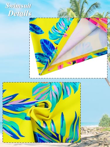 Image of BAOHULU Girls Rash Guard Swimsuit 2 Pieces Long Sleeve Bathing Suit UPF 50+ Quick Dry Beach Swimwear Size 3-14 Years