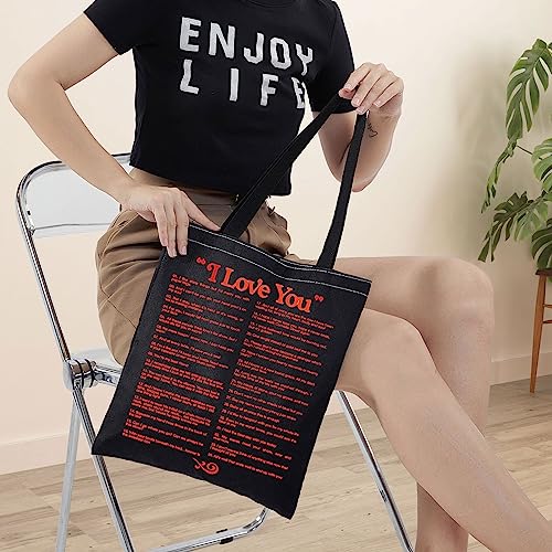 Make-up-Tasche Mit Spruch „If The Whole World Was Watching...“ – Aus Baumwolle, 23x16,5 Cm, Wasserabweisend