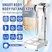 Bonxrdun Body Analyzer, Body Fat Composition Analyzer, Smart Digital BMI Full Body Fat Scale for Gym, Clinic, Home Use