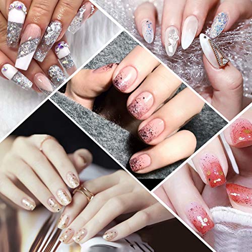 12 Color Chunky Nail Glitter Body Glitter Makeup Glitter for Face Body Eye Hair Crafts Cosmetic Sequins - Thumbnail 5