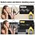 18 Pack Sound Proof Foam Panels for Walls, 12" x 12" x 2" Self-Adhesive Acoustic Panels, High-Density Soundproof Wall Panels for Studio Home and Ceilings (Black+gray)