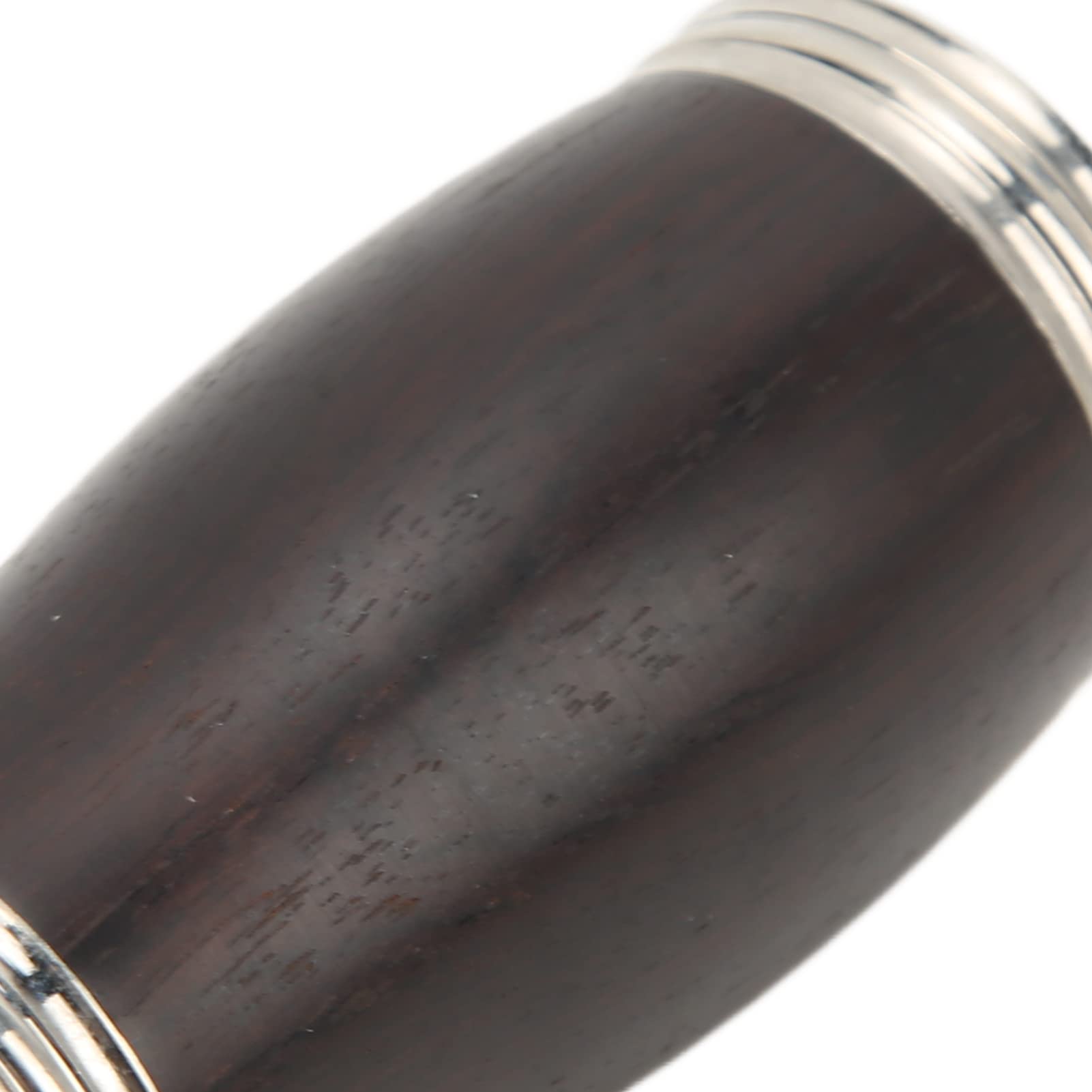 Accessori per clarinetto in metallo per clarinetto in ebano, parte di ricambio per accordatura del suono regolabile, nero argento, per musicisti, clarinetto in Sib amatoria