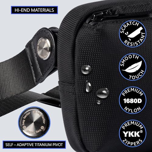 Minimalist Sling Bag EDC Crossbody for Men and Women – Slim Chest Shoulder Pack with Urban Elegance4