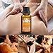 Ownest 2 Pack Ginger Massage Oil,100% Pure Natural Lymphatic Drainage Ginger Oil,SPA Massage Oils,Repelling Cold and Relaxing Active Oil-30ml