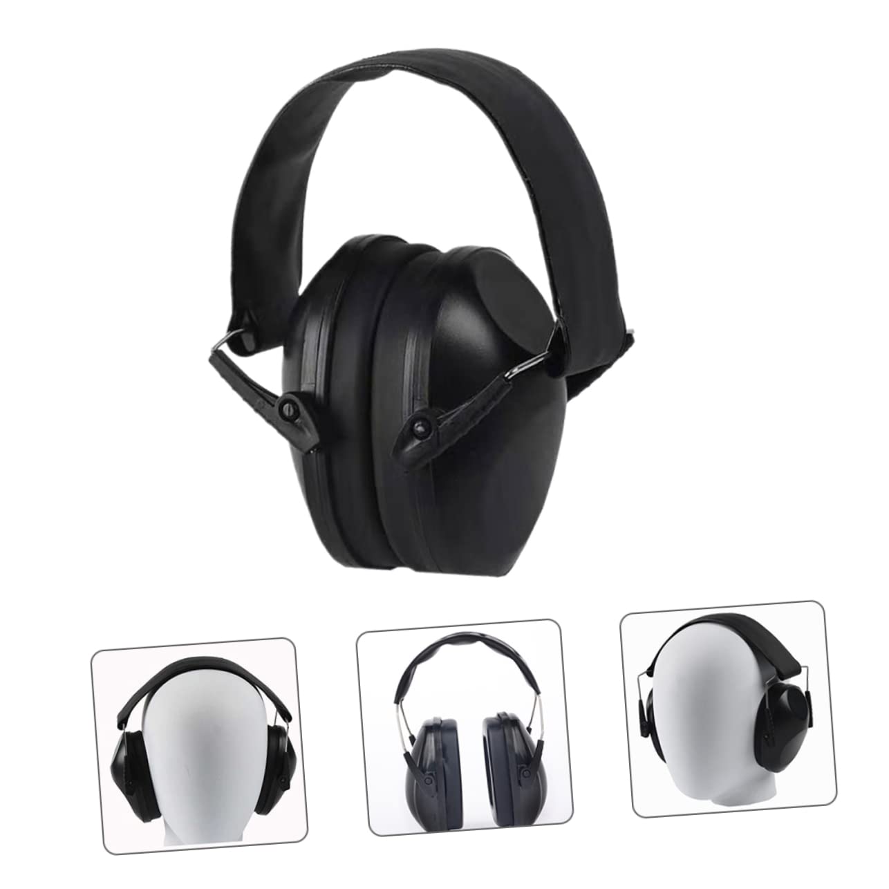 BESTonZON 2pièces Garçon Fille Protection Auditive Earmuff Réducteur De Bruit Nés Casque Confortable Pour Sommeil Et Apprentissage Ajustable Pour Garçon Fille