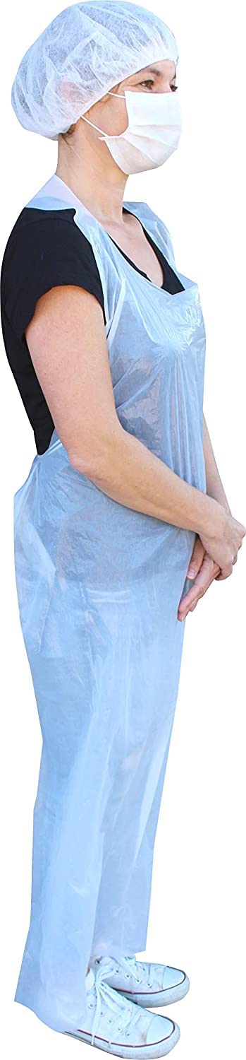 Medi-Inn PE-Schürzen Standard glatte Oberfläche (weiß, 75 x 120 cm, 500 Stück)