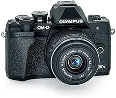 OLYMPUS OM-D E-M10 Mark IIIs Black Body with Black M.Zuiko Digital 14-42mm F3.5-5.6 IIR Lens, V207111BU000