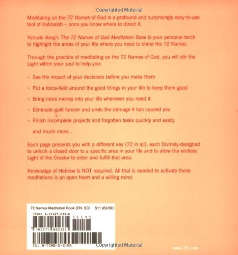 The 72 Names of God Meditation Book: Technology for the Soul - Image 2