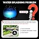 Mxmoonant 3 Kopf Ultraschall-Nebelmacher 1500mL/H Nebelmaschine mit 6 Ersatz Zerstäubungsscheiben für Wasserbrunnen Teich Aquarium Steingarten Waschbecken