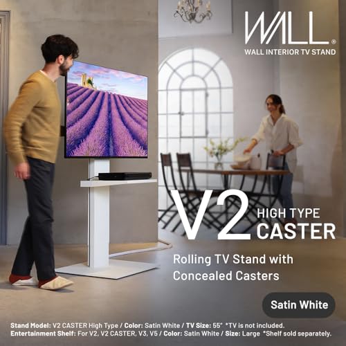Soporte móvil para TV WALL V2 Caster tipo alto miniatura 2