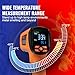 VEVOR Infrarot Thermometer IR 50:1 Pyrometer -40°C bis 1500°C Laser Temperaturmesser 180x120x60mm Temperaturmessgerät Nicht Menschliches Körperthermometer für Kochen/Barbecue/Gefrierschrank/Industrie
