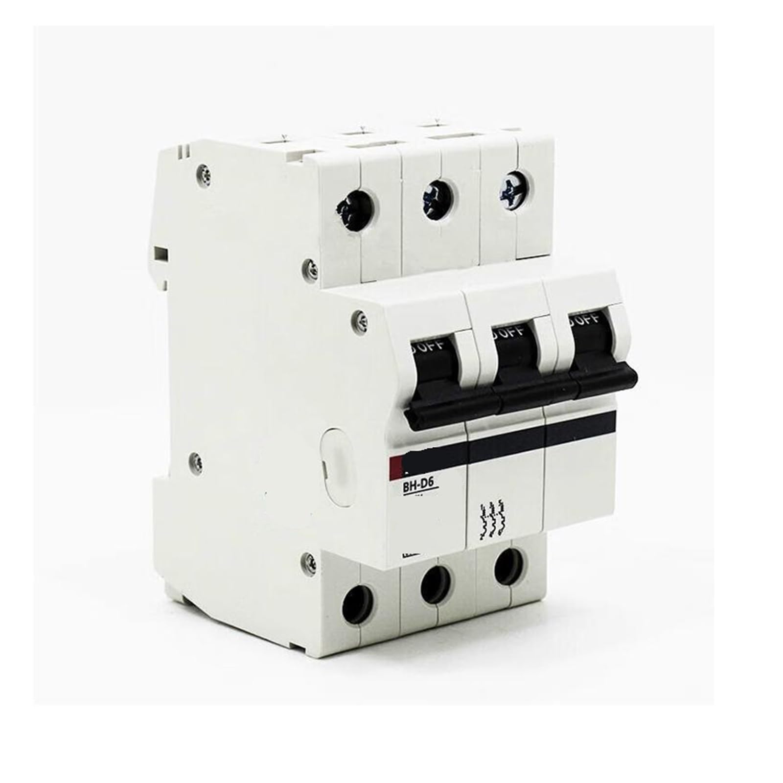 Disjoncteur miniature BH-D10 3P 25A Type DN pour circuits électriques triphasés