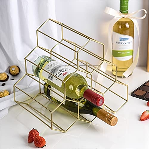 Soporte para botellas de vino YYDS para mesa 6 botellas miniatura 7