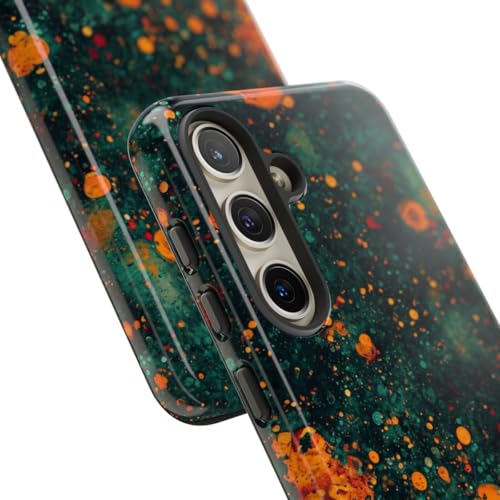 Coque Samsung S24 bulles orange pour sublimer votre style - 2
