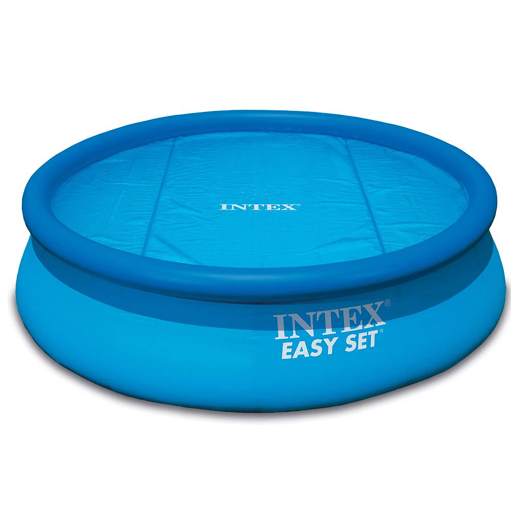 Intex Easy Set Solarna Plandeka do Basenów, Niebieski, Ø 549 cm
