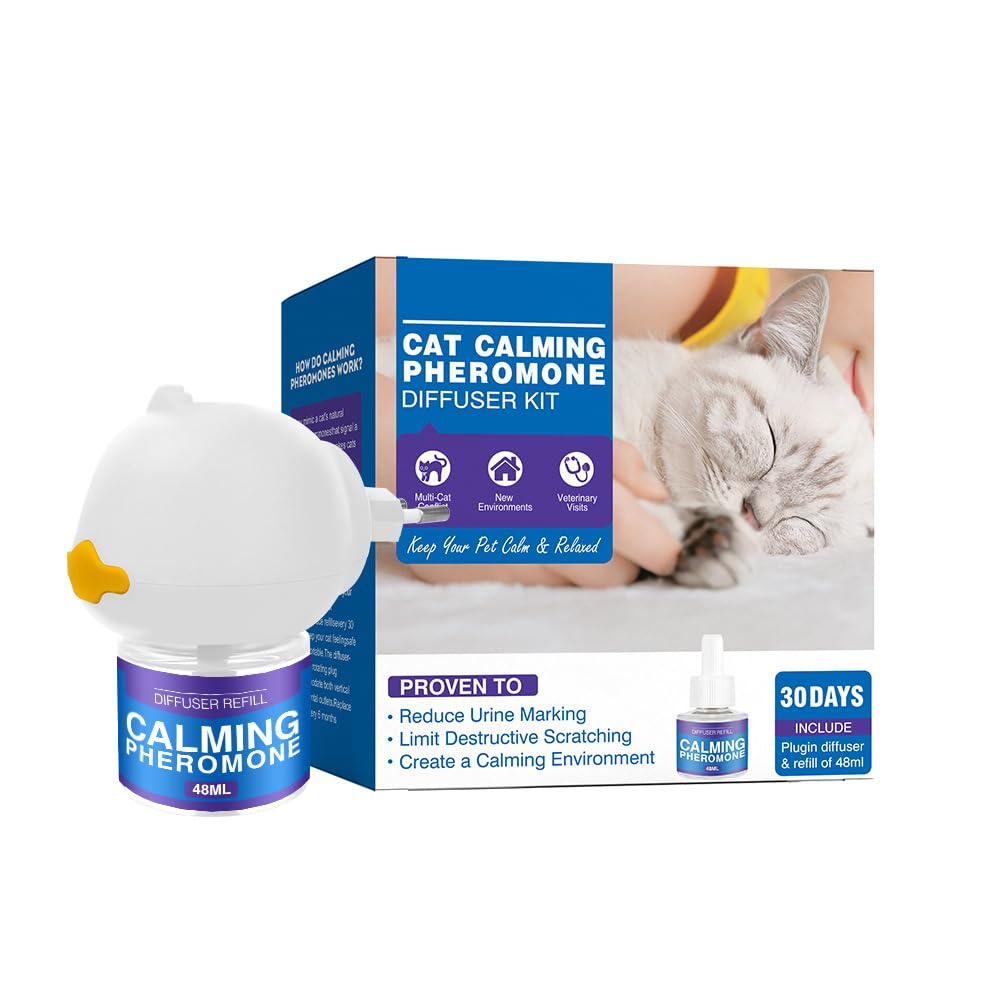 Petwellness Diffuseur Chien (Paquet 2（1 diffuseur + 4 recharges）)