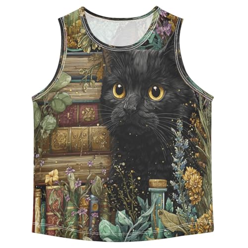 Black Books Dark Boys Tank Tops Quik Dry Toddler Tank Top Undershirts T-Shirts for Sports,3T