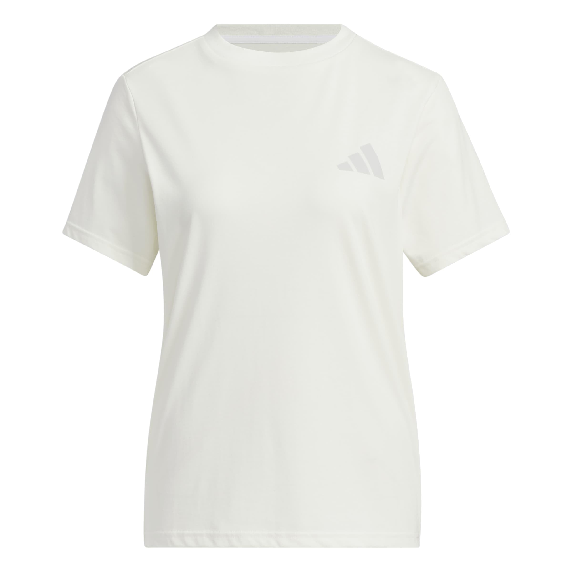 adidas Women's Multi Graphic T-Shirt, Off White, L