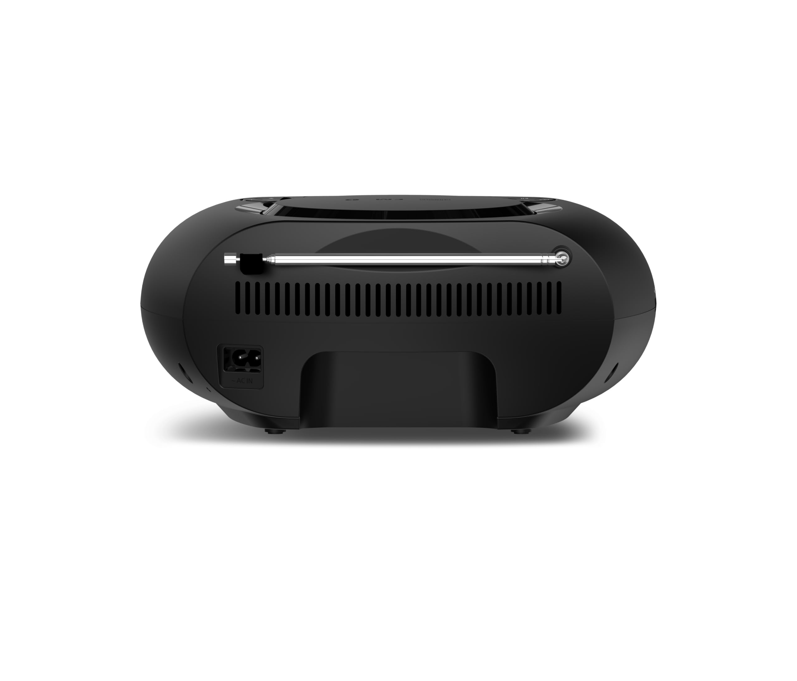 Philips TAZ2000 CD Soundmachine portatile con Radio FM, Bluetooth 6.0, USB, Altoparlanti stereo 6W, Nero