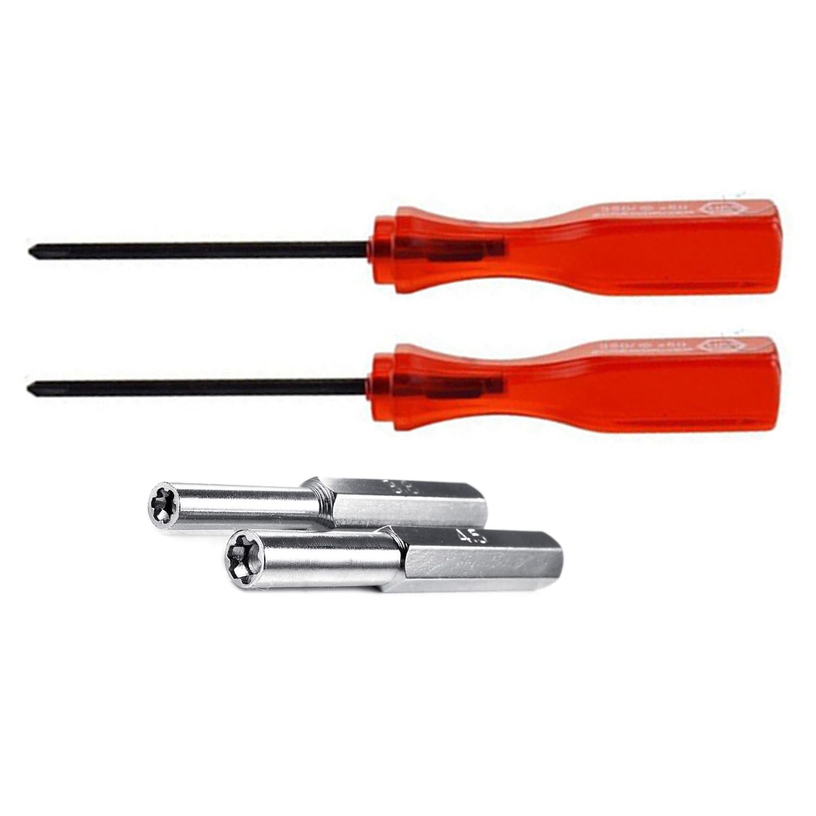 Newft Multipurpose Resistant Screwdriver Pack With 4 Size For Disassembling Retro Game Cartridges Console Component Resistant Steel Screwdriver