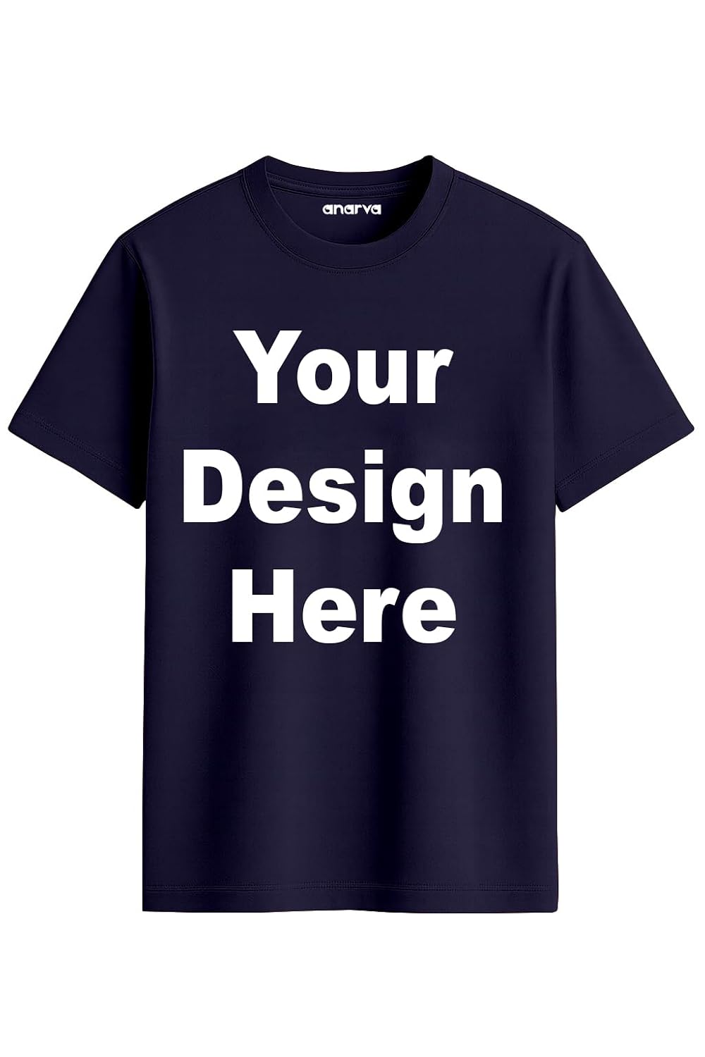 Amazon Brand - Anarva Customized Tshirt for Men & Women Cotton T-Shirt - Personalised with Your Own Design, Logo, or Text - Review, Price and Buying Guide