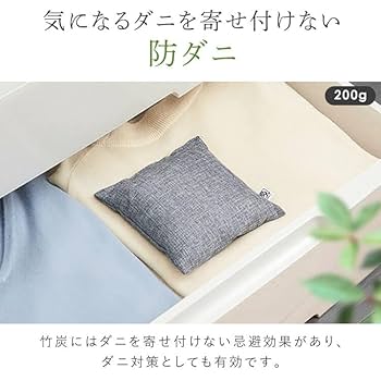 Amazon.co.jp: アイリスプラザ(IRIS PLAZA) 竹炭消臭除湿「炭人