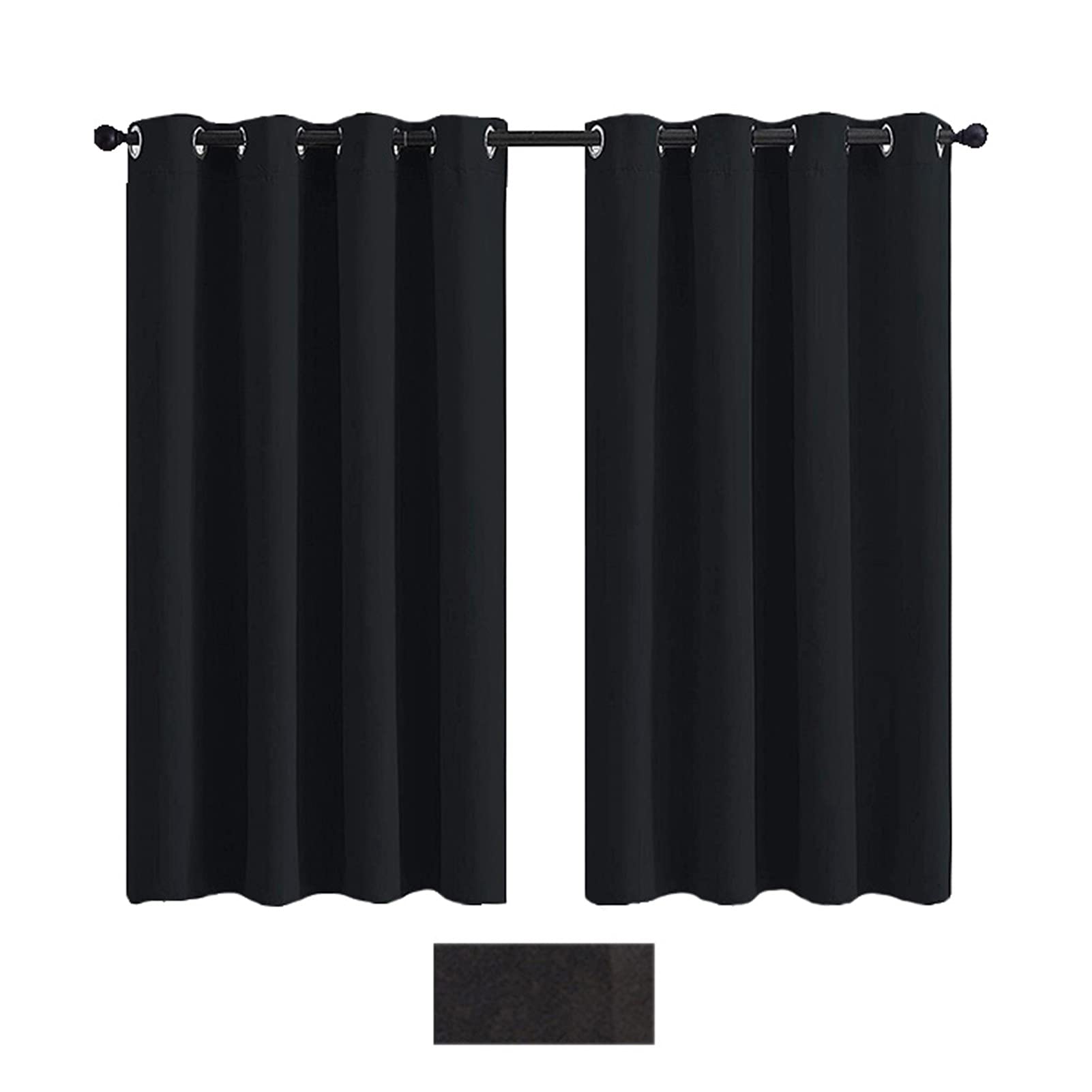 Zasłony zewnętrzne Dostosowany rozmiar, zasłona przeciwdeszczowa łatwa do zainstalowania z oczkami przeciwutleniającymi przez ganek Gazebo Garden Door (W134*H213cm-8 sztuk, C15)