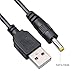 Onite 2pcs of USB to DC 4.0x1.7mm Barrel Jack Power Cable Charger Cord for PSP 3000 2000 1000, Tablet, Cellphone, Laptop, Netbook, Electronics