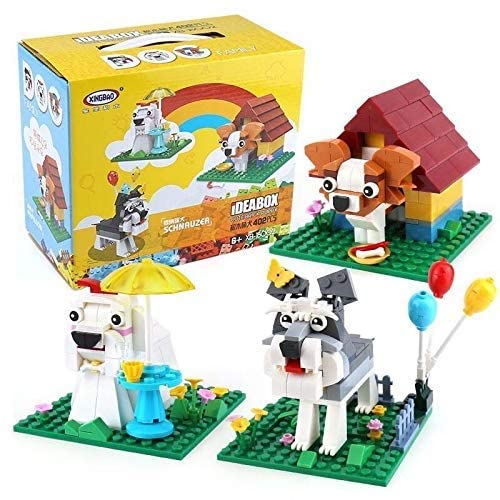 Brixtoys Bay iDeabox creator 3 puppy sets / 402pcs blocks construction set #A8002