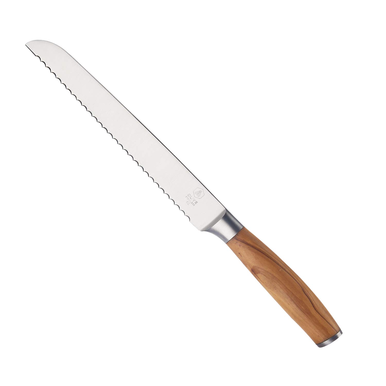 LAGUIOLE - Couteau à Pain - Manche en Bois d'Olivier