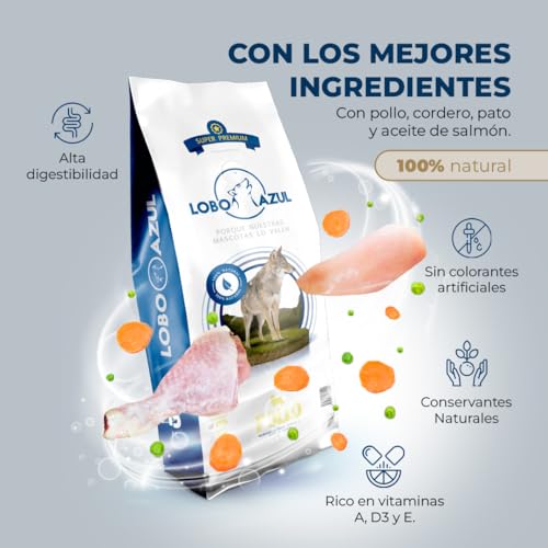 Lobo Azul Pienso de Pollo - Imagen 3