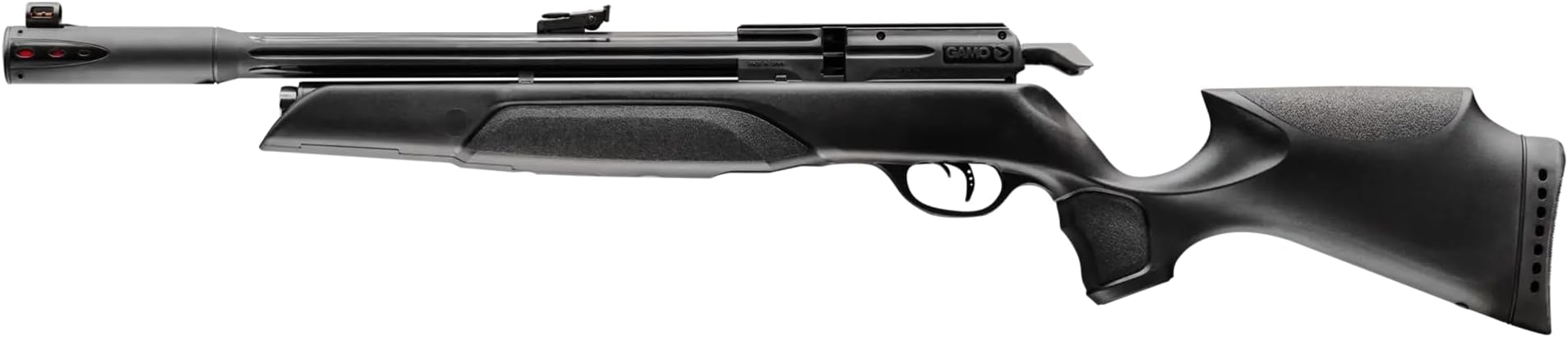 Gamo PCP Pre-Charged Pneumatic Air Rifle with Multi-Shot Magazine - Ambidextrous Bolt Action, High Velocity .177 or .22 Caliber Airgun - Black