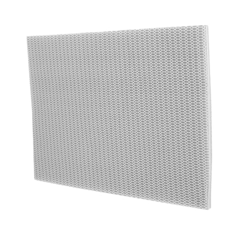 水槽フィルター綿 キット 浄水タブレット 魚 浄水器 ヒータ エビフィルター水族館 タップ フィルターフロス 水族館の空気ポンプ ろ材 ポリエステル Light Grey Milisten