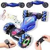 WOLADY Carro de Control Remoto, Coche Control Remoto para Niño 4WD, 2.4GHz Coche RC de Deriva con Control por Gestos,...