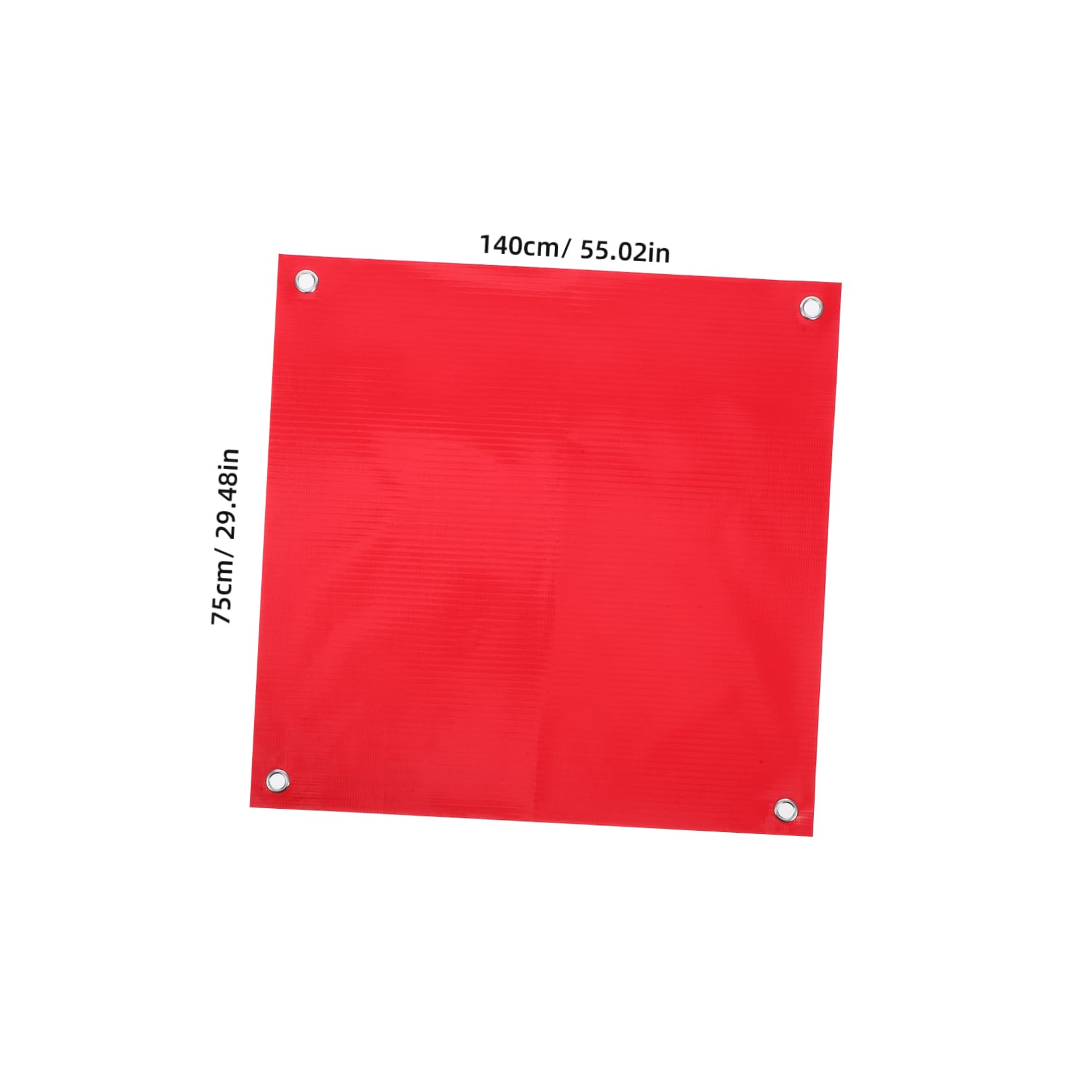 HOMOCONO 4pcs Plastic Traffic Safety Flags Safety Warning Flags Emergency Pvc for Roadside Construction School