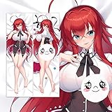 SML-IngArt High School DxD Rias Gremory Anime Peach Skin 150x50cm(59x19.6inch) Japanese Body Pillowcase