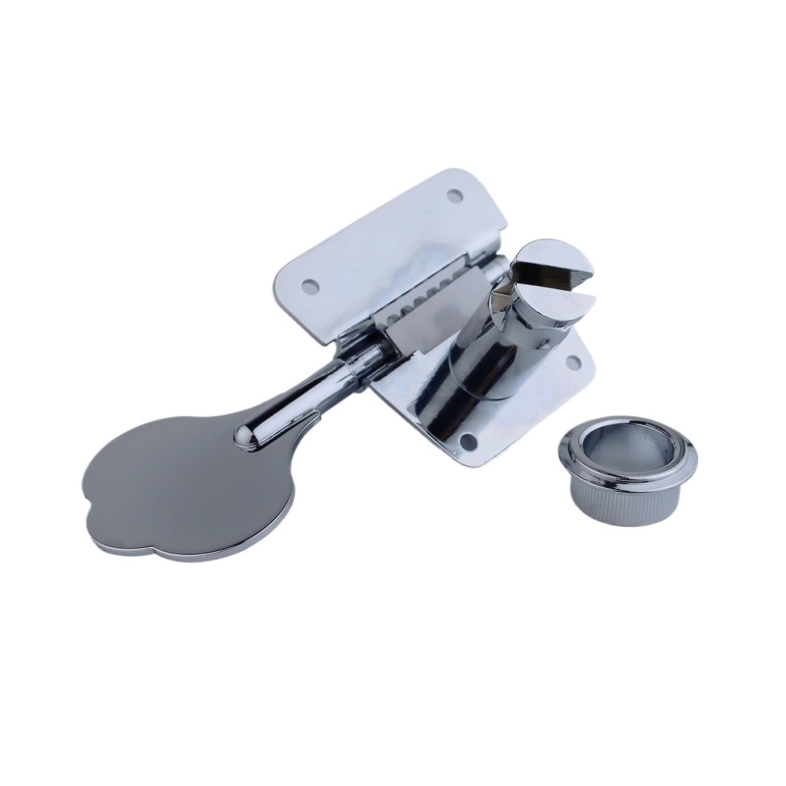 Bass-Mechaniken 1:26 Verhältnis Open Gear Tuning Key Pegs Machine Head Ersatz for Electric Jazz oder Precision Chrome(CR 3R2L)